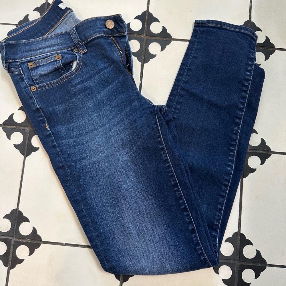 J. Crew Dark Blue Skinny Jeans